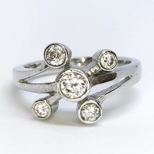 NEW Sterling Silver Little Circles Ring
